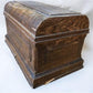 Treadle Sewing Machine Vintage Wooden Top Cover Coffin Case Lid Singer Part A2,