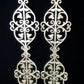 Pair Cast Iron Ornamental Panels, Architectural Salvage, Decorative Metalwork B,