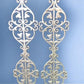 Pair Cast Iron Ornamental Panels, Architectural Salvage, Decorative Metalwork C,