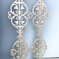 Pair Cast Iron Ornamental Panels, Architectural Salvage, Decorative Metalwork C,