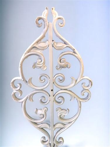 Pair Cast Iron Ornamental Panels, Architectural Salvage, Decorative Metalwork C,