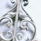 Pair Cast Iron Ornamental Panels, Architectural Salvage, Decorative Metalwork A,