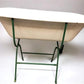 Vintage Hungarian Porcelain Baby Bath Tub w/Stand, Farmhouse Garden Planter A14,