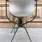 Vintage Hungarian Porcelain Baby Bath Tub w/Stand, Farmhouse Garden Planter A30,