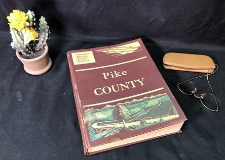 1955 Pike County Illinois Midwest History, Plat Maps, Aerial Homestead Photos,