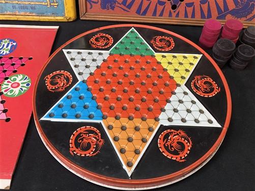 San Loo Chinese Checkers, King Foo Checkers, Ohio Art Chinese Checkers Boards,