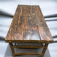 Wood Folding Table, Vintage Dining Room Table Kitchen Island Portable Table A132