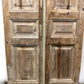 Antique French Double Doors (40x96) European Doors, Raised Panel Doors A515