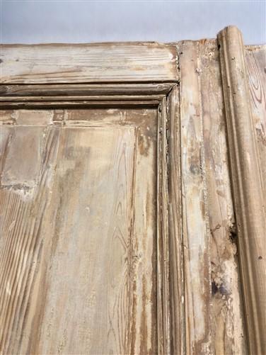 Antique French Double Doors (43.5x99) European Doors, Raised Panel Doors A521