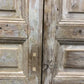 Antique French Double Doors (43.5x99) European Doors, Raised Panel Doors A521