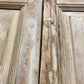 Antique French Double Doors (43.5x99) European Doors, Raised Panel Doors A521