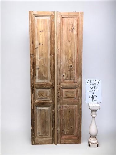 Antique French Double Doors (35x90) European Doors, Raised Panel Doors A527