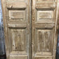 Antique French Double Doors (40.5x100) European Doors, Raised Panel Doors A535