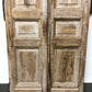 Antique French Double Doors (40.5x100) European Doors, Raised Panel Doors A535