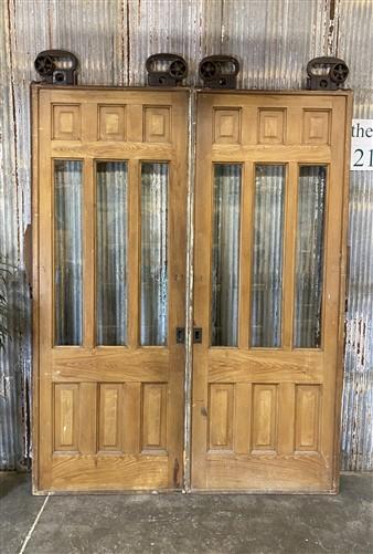 Pair of Vintage Pocket Doors (73x95) Sliding Doors, Architectural Salvage