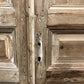 Antique French Double Doors (41x95) European Doors, Raised Panel Doors  A540