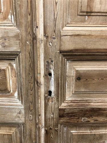 Antique French Double Doors (41x95) European Doors, Raised Panel Doors  A540