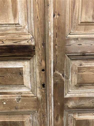 Antique French Double Doors (41x95) European Doors, Raised Panel Doors  A540