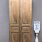 Antique French Double Doors (40x89) European Doors, Raised Panel Doors A595