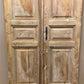 Antique French Double Doors (40x89) European Doors, Raised Panel Doors A595