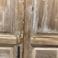 Antique French Double Doors (40x89) European Doors, Raised Panel Doors A595