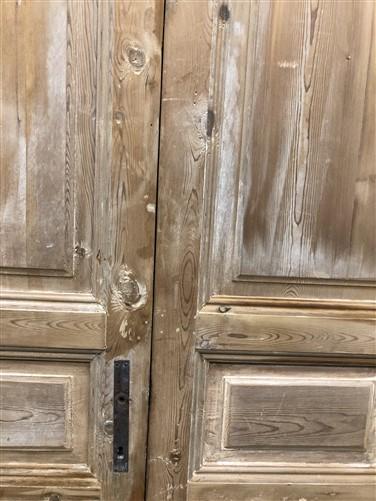 Antique French Double Doors (40x89) European Doors, Raised Panel Doors A595