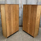 Set of Oak Built in Bookcases, Vintage Display Cabinets, Cupboards, China Hutch