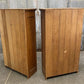 Set of Oak Built in Bookcases, Vintage Display Cabinets, Cupboards, China Hutch