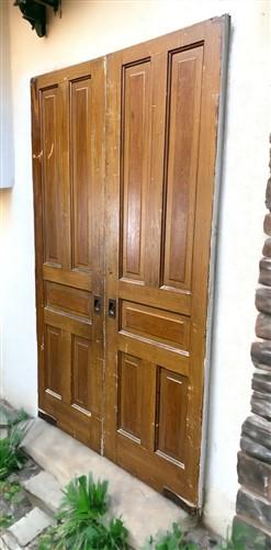 Pair Antique Eastlake Pocket Doors (55x89) Sliding Doors Architectural Salvage