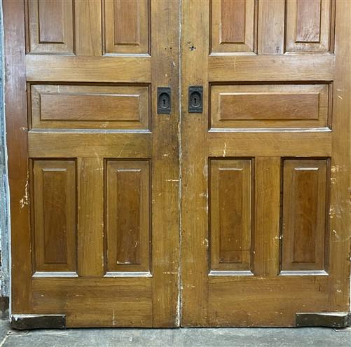 Pair Antique Eastlake Pocket Doors (55x89) Sliding Doors Architectural Salvage