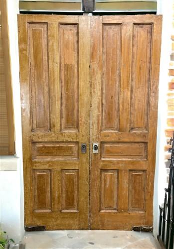 Pair Antique Eastlake Pocket Doors (55x89) Sliding Doors Architectural Salvage