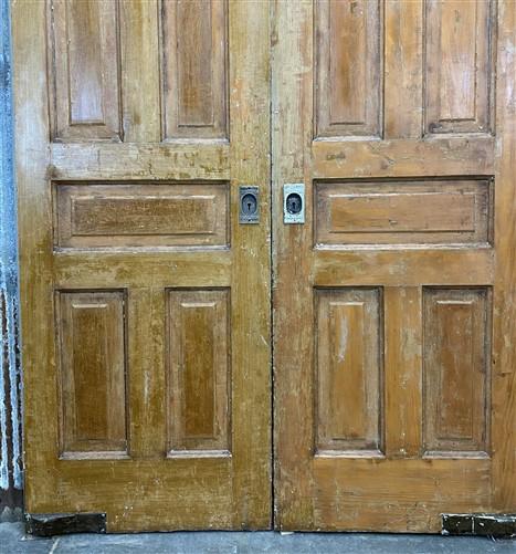 Pair Antique Eastlake Pocket Doors (55x89) Sliding Doors Architectural Salvage