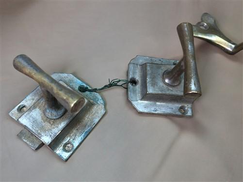 Ice Box Hardware, Vintage Latch Door Hinge, Salvage Cooler Chest Handle Lock A15