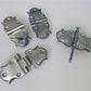 Ice Box Hardware, Vintage Latch Door Hinge, Salvage Cooler Chest Handle Lock A13