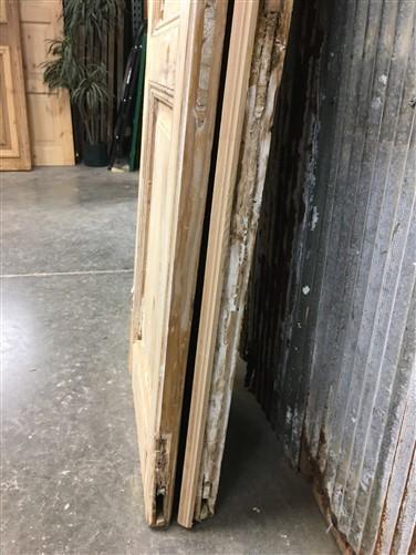 Antique French Double Doors (40x90.5) Iron Wood Doors, European Doors D283