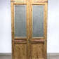 Antique French Double Doors (51x90) Iron Wood Doors, European Doors D286