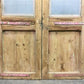 Antique French Double Doors (51x90) Iron Wood Doors, European Doors D286