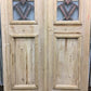 Antique French Double Doors (43x88) Iron Wood Doors, European Doors D287