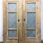 Antique French Double Doors (43x88) Iron Wood Doors, European Doors D287