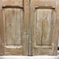 Antique French Double Doors (43x88) Iron Wood Doors, European Doors D287