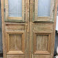 Antique French Double Doors (44.5x95) Iron Wood Doors, European Doors D288