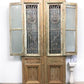 Antique French Double Doors (44.5x95) Iron Wood Doors, European Doors D288