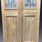 Antique French Double Doors (36x82) Iron Wood Doors, European Doors D271