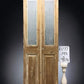 Antique French Double Doors (34.5x98) Iron Wood Doors, European Doors D277