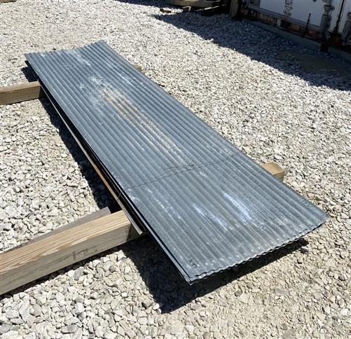 14 Sheets Barn Tin, Corrugated Metal Reclaimed Salvage, 7'&8' Long 212 sq ft A83