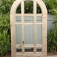 Arched French Single Door (30.5x80.75) 21 Pane Glass Door European Styled QM8