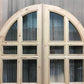 Arched French Double Doors (48x80.5) 14 Pane Glass European Styled Doors O8