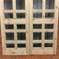 Arched French Double Doors (48x80.5) 14 Pane Glass European Styled Doors O8