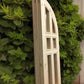 Arched French Double Doors (30x80.5) 14 Pane Glass Doors European Styled O9