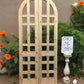 Arched French Double Doors (36x84.5) 14 Pane Glass Doors European Styled O10